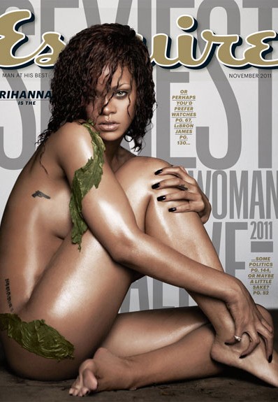 Rihanna на обложке журнала Esquire