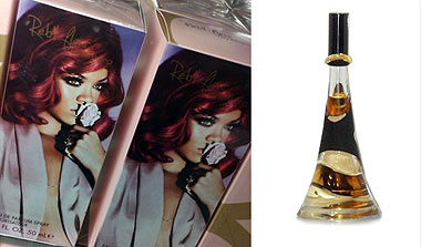 Rihanna - обложка аромата Reb'l Fleur