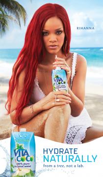 Rihanna - Vita Coco Coconut Water