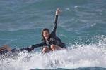 Rihanna катается на водных лыжах