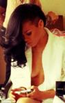 Обнаженная Rihanna