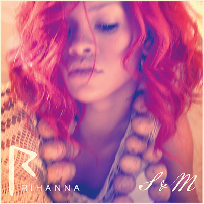 Официальная обложка сингла Rihanna - S&M
