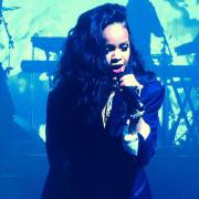 Фотографии с выступления Rihanna для DirecTV