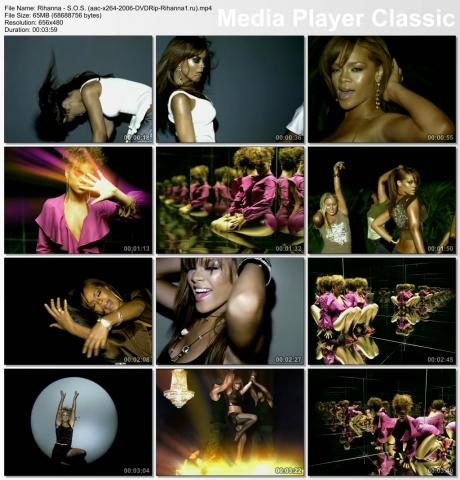 Клип Rihanna - S.O.S. DVDRip скринлист