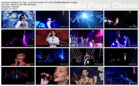 Rihanna - 777 Tour Live from London 19.11.2012 WebRip скринлист