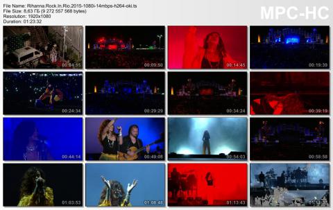 Rihanna - Live at Rock in Rio 2015 1080i скринлист