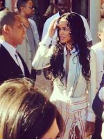 Rihanna на Roc Nation Pre-Grammy Brunch в Лос-Анджелесе - 25 января 2014