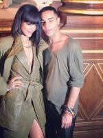 Rihanna на модном показе Balmain в Париже - 27 февраля
