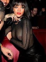Rihanna на афте-пати после модного показа Balmain