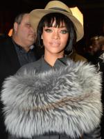 Rihanna на модном показе Lanvin в Париже - 27 февраля