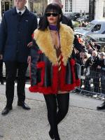 Rihanna на модном показе Miu Miu в Париже - 5 марта