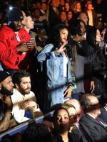 Рианна посетила Roc Nation Sports 9 января 2015