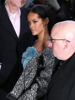 Rihanna на модном показе Adidas