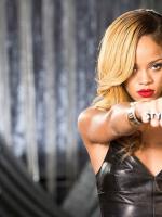 Rihanna на съёмках промо-видео к новому сезону шоу Styled To Rock