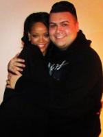 Rihanna за кулисами DWT в Новом Орлеане (15 ноября)