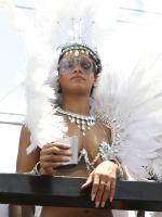Rihanna на карнавале Kadooment Day Parade на Барбадосе - 5 августа