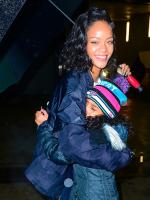 Rihanna покидает центр Barclays - 10 января 2014