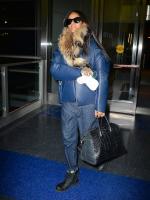 Рианна в аэропорту JFK в Нью-Йорке - 30 января 2014