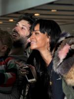 Rihanna в аэропорту Хитроу в Лондоне - 24 марта 2014