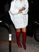 Rihanna в ресторане Giorgio Baldi - 22 апреля 2014