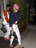 Rihanna в ресторане Giorgio Baldi - 21 мая 2014
