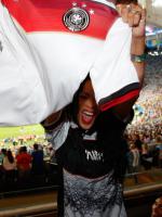Rihanna на финале чемпионата мира по футболу 2014 в Бразилии