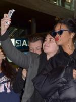 Rihanna в аэропорту JFK