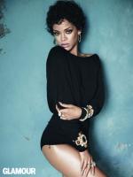 Видео: Rihanna на съёмках фотосессии для журнала Glamour (ноябрь 2013)