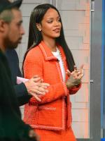 Rihanna на шоу Good Morning America в Нью-Йорке - 29 января